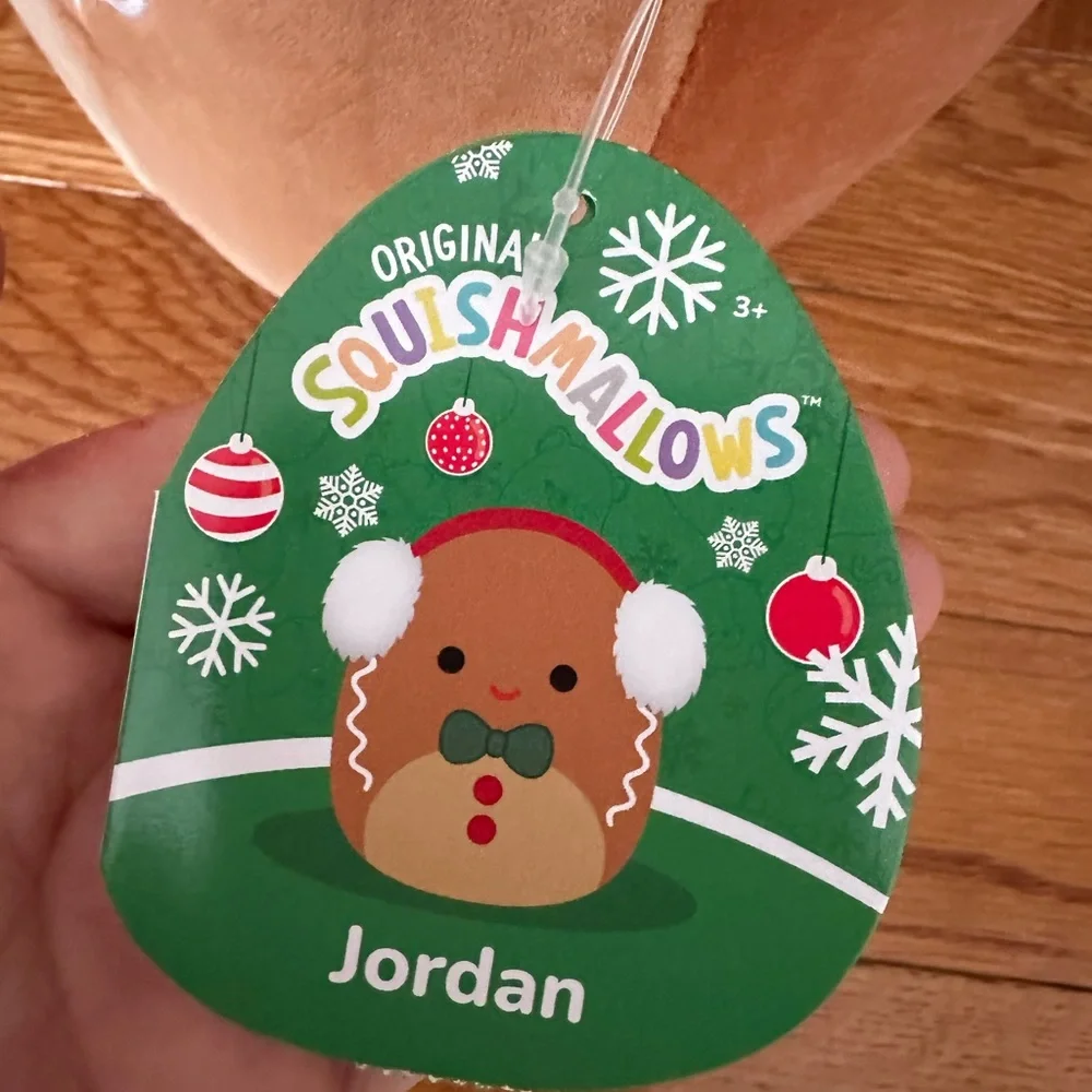 🎄Jordan the Gingerbread 12” Squishmallow - Picture 5 of 7